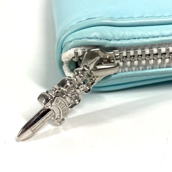 CHROME HEARTS REC ZIP 3PTCH 3 CEMETERY CLOTH PATCH Zip Around Long Wallet - Picture 7 of 15